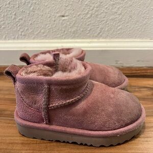 Cozy Pink Kids Boots